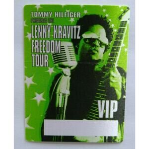 Lenny Kravitz Backstage Pass VIP Original 1998 Rock Music Concert Tour Original